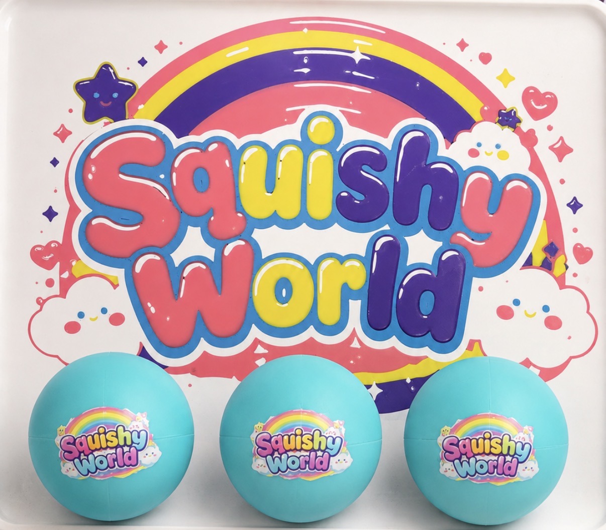 Lil Squish-3 Mystery Balls